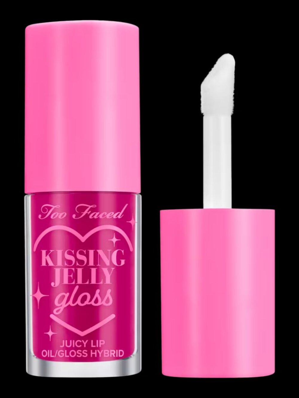 Too Faced Kissing Jelly gloss in Raspberry new
